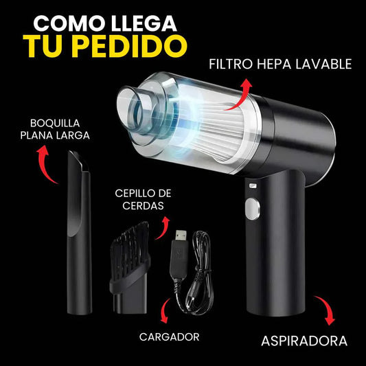 Aspiradora portátil de alta potencia - EcoVac (LIQUIDACIÓN DE STOCK) 🎁