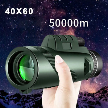 (LIQUIDACIÓN DE STOCK) Telescopio Portátil con Visión Nocturna 500x Estrella 🎁