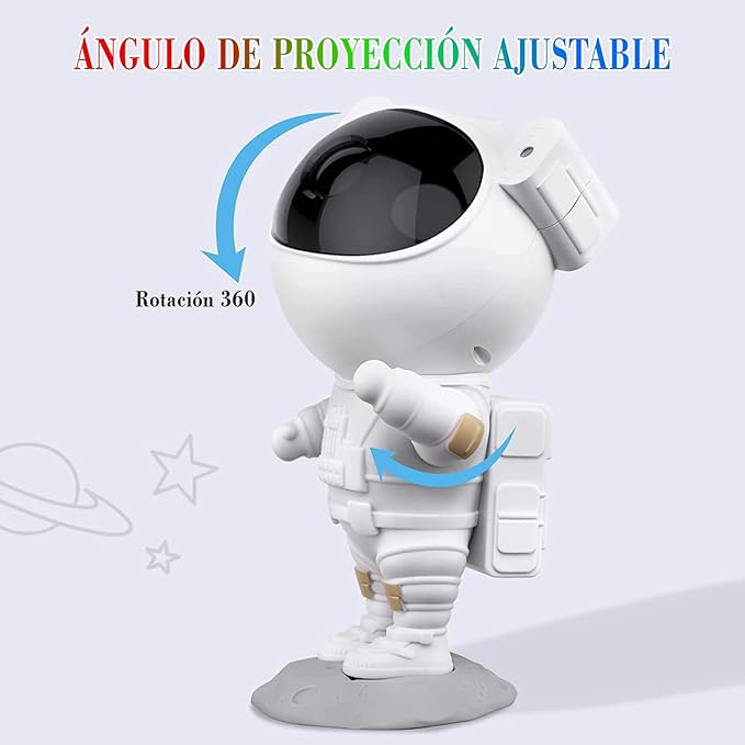 (LIQUIDACIÓN SOLO HOY)  Proyector Espacial de Galaxia Nebulosa y Estrellas 🎁