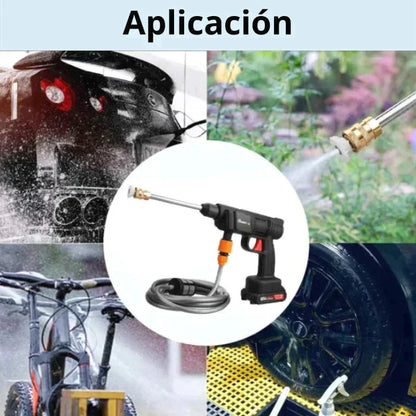 (LIQUIDACIÓN DE STOCK) - Hidrolavadora Alta Presion Inalambrica + 2 Baterías Extras 🎁