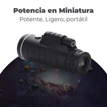 (LIQUIDACIÓN DE STOCK) Telescopio Portátil con Visión Nocturna 500x Estrella 🎁