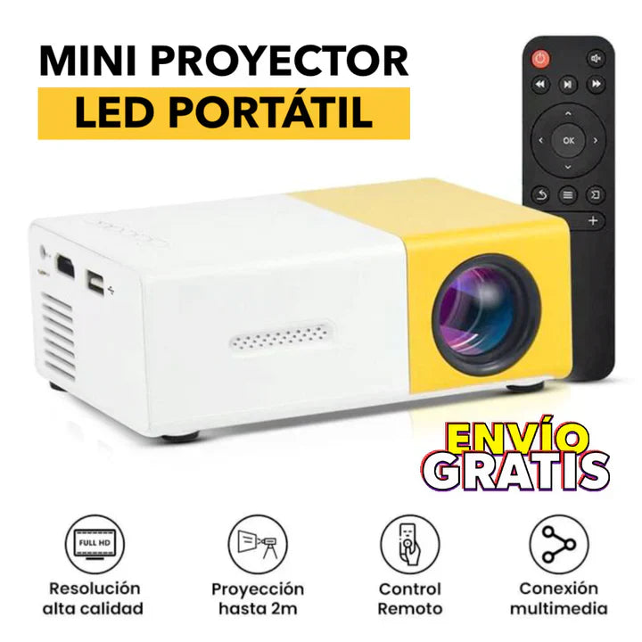 (LIQUIDACIÓN DE CUMPLEAÑOS) Proyector Led Video Beam De Alta Definición