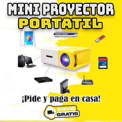(LIQUIDACIÓN DE CUMPLEAÑOS) Proyector Led Video Beam De Alta Definición