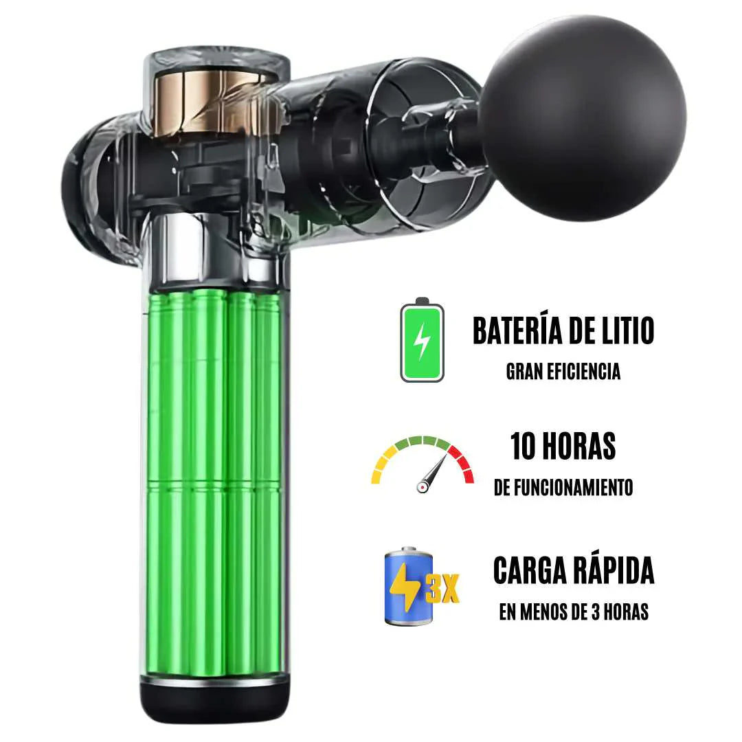 (LIQUIDACIÓN DE STOCK) Pistola de Masaje Portatil Profesional 🎁