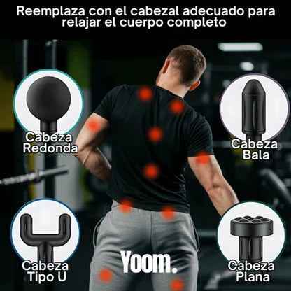 (LIQUIDACIÓN DE STOCK) Pistola de Masaje Portatil Profesional 🎁