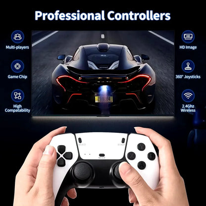 (LIQUIDACIÓN DE STOCK) NUEVA CONSOLA GAME STICK PS5 + DE 30.000 JUEGOS INCLUIDOS 🎁