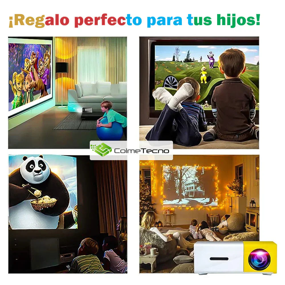 (LIQUIDACIÓN DE CUMPLEAÑOS) Proyector Led Video Beam De Alta Definición