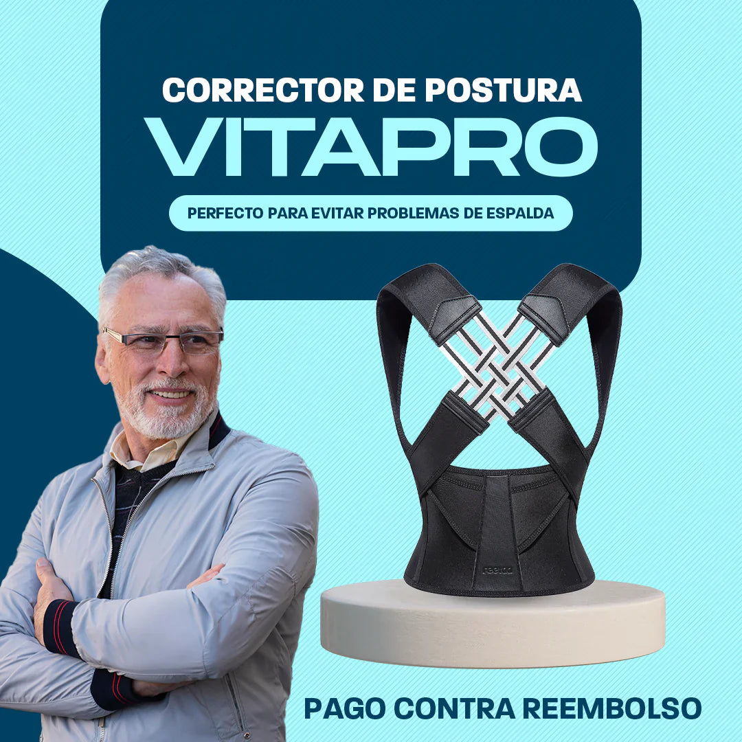 (LIQUIDACIÓN DE STOCK) Corrector de Postura - VitaPro