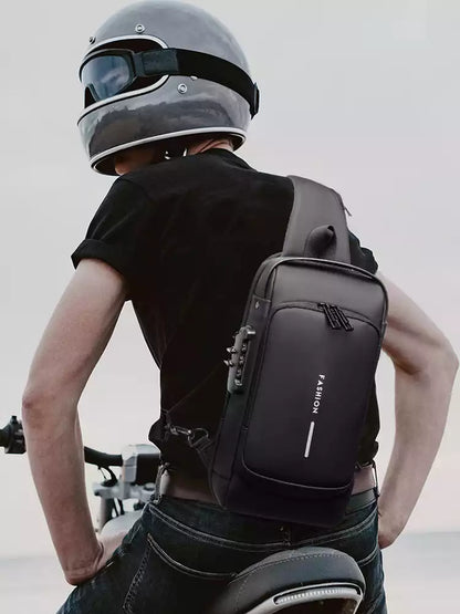 (LIQUIDACIÓN DE STOCK) Mochila Antirobo Con Puerto USB - SafeBag