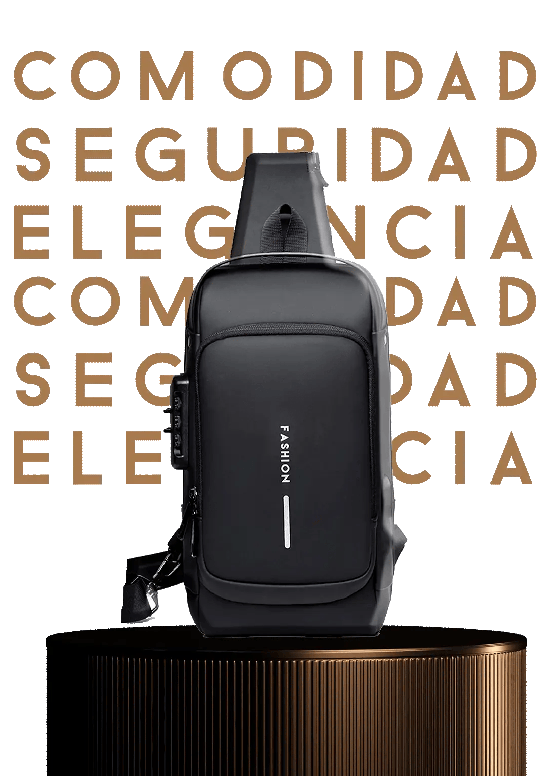 (LIQUIDACIÓN DE STOCK) Mochila Antirobo Con Puerto USB - SafeBag